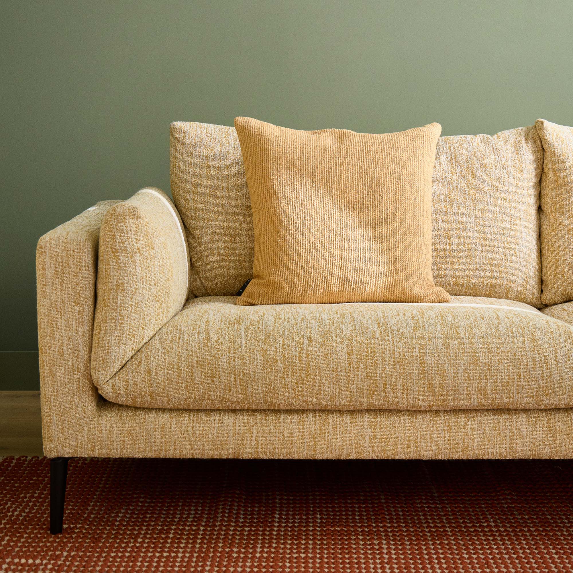 Marlon Cushion Cover Ochre 50 x 50cm