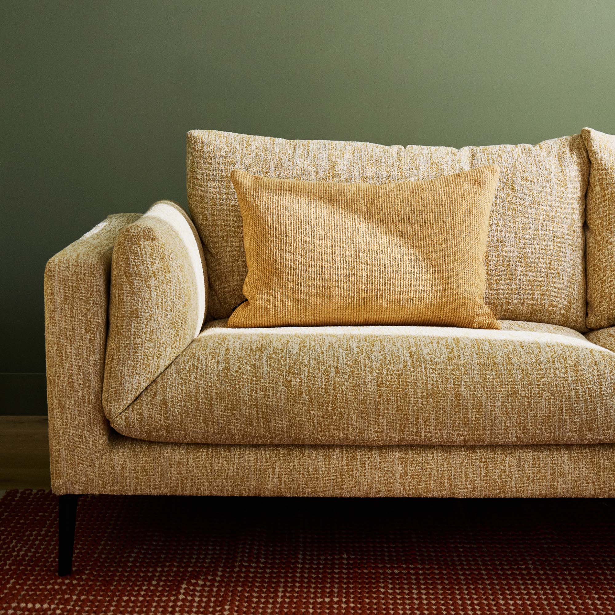 Marlon Ochre Cushion Cover 40 x 60cm