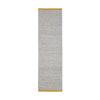 Mini Diamond Kilim Runner Charcoal & Pollen 70 x 250cm