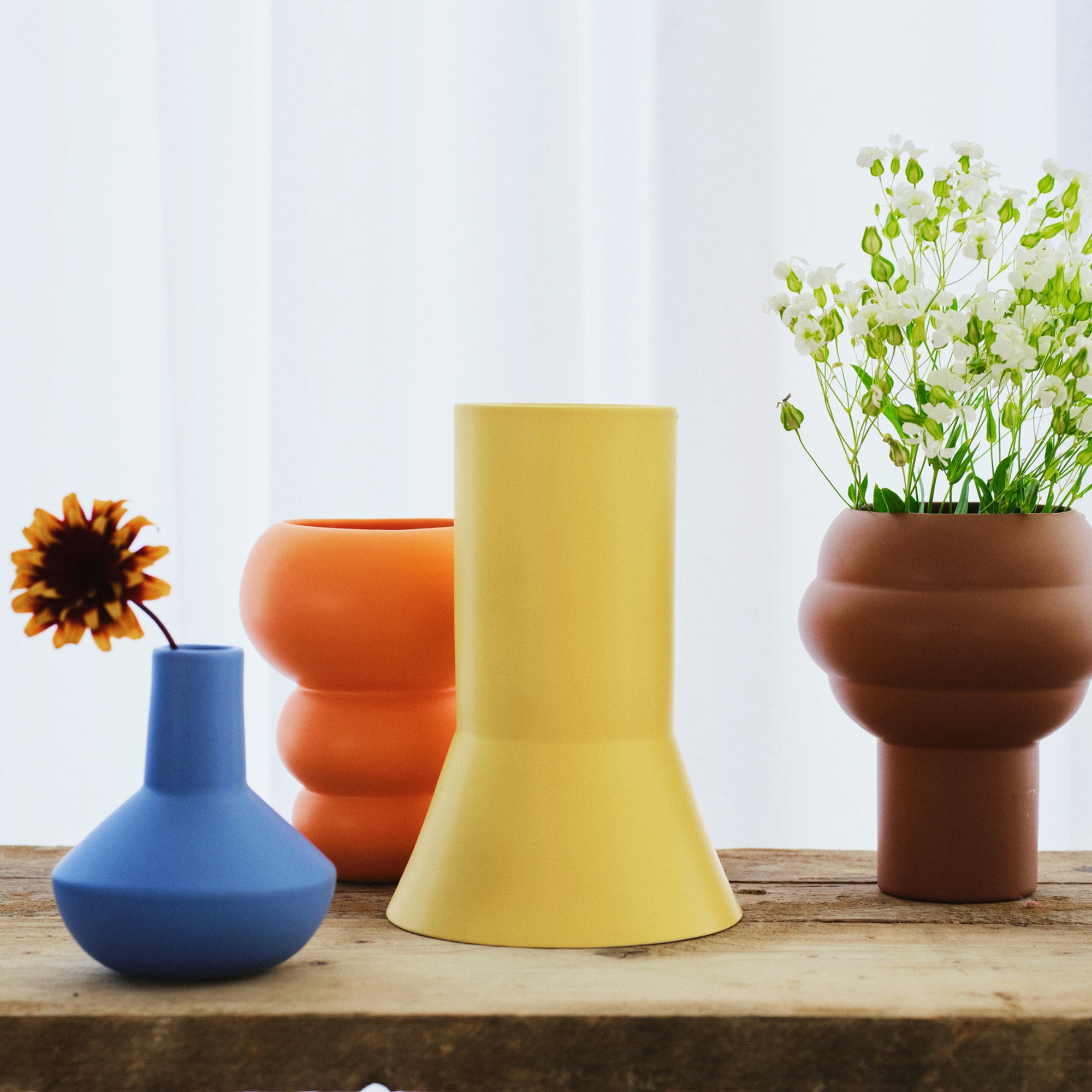 Base Vase Yellow