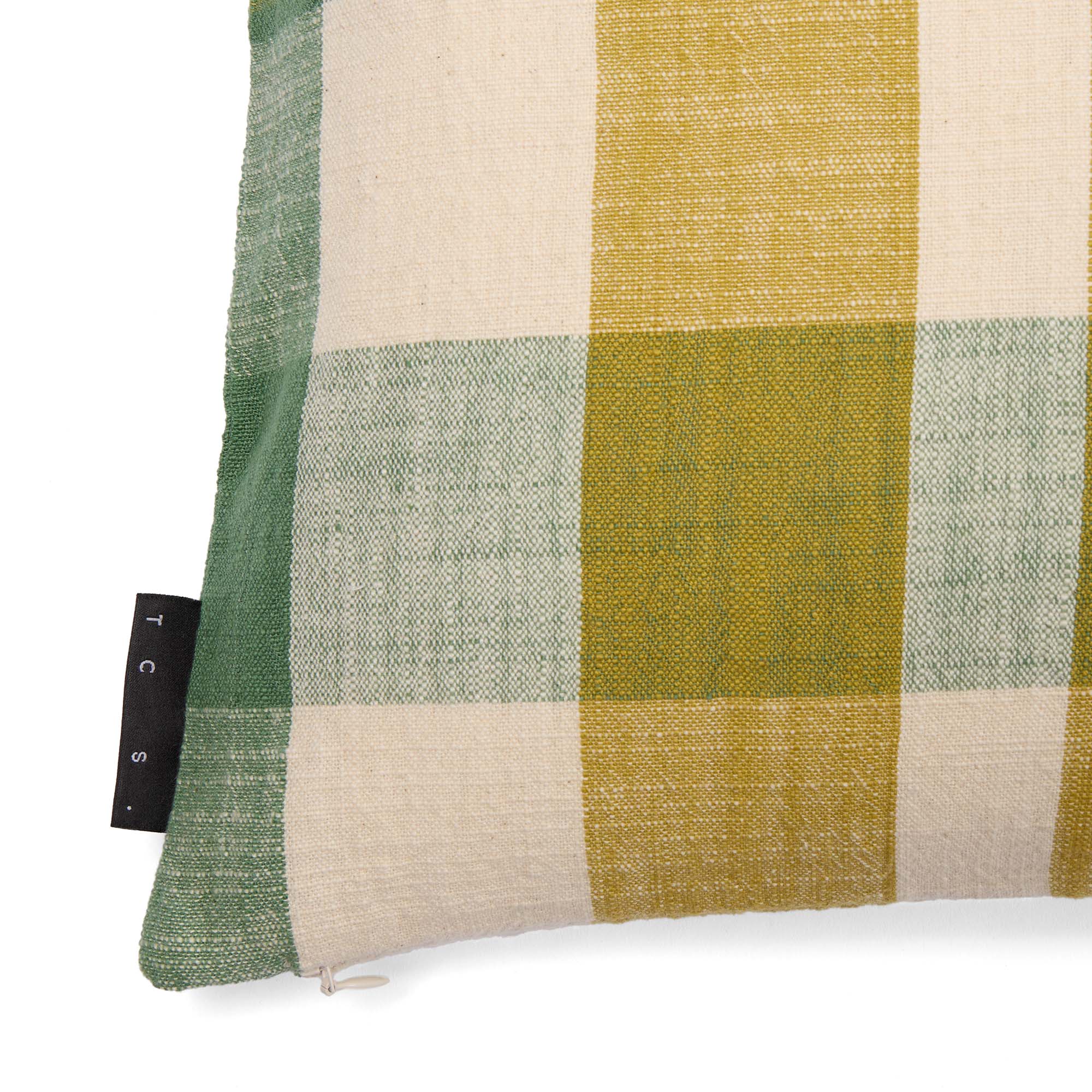 Marabar Cushion Cover Green & Chartreuse 40 x 60cm