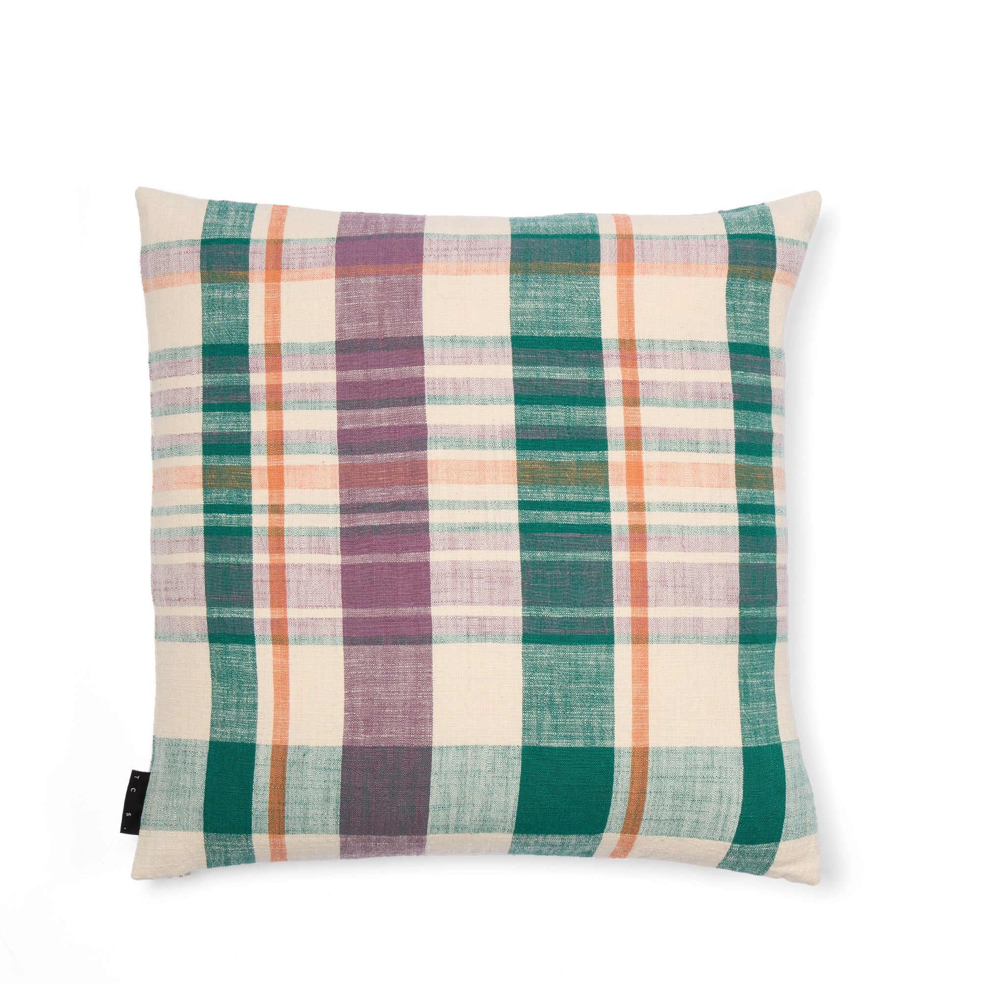 Marabar Cushion Cover Mauve & Green 50 x 50cm