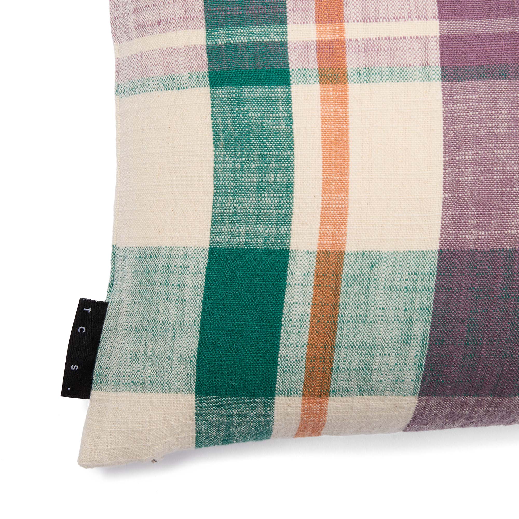 Marabar Cushion Cover Mauve & Green 50 x 50cm