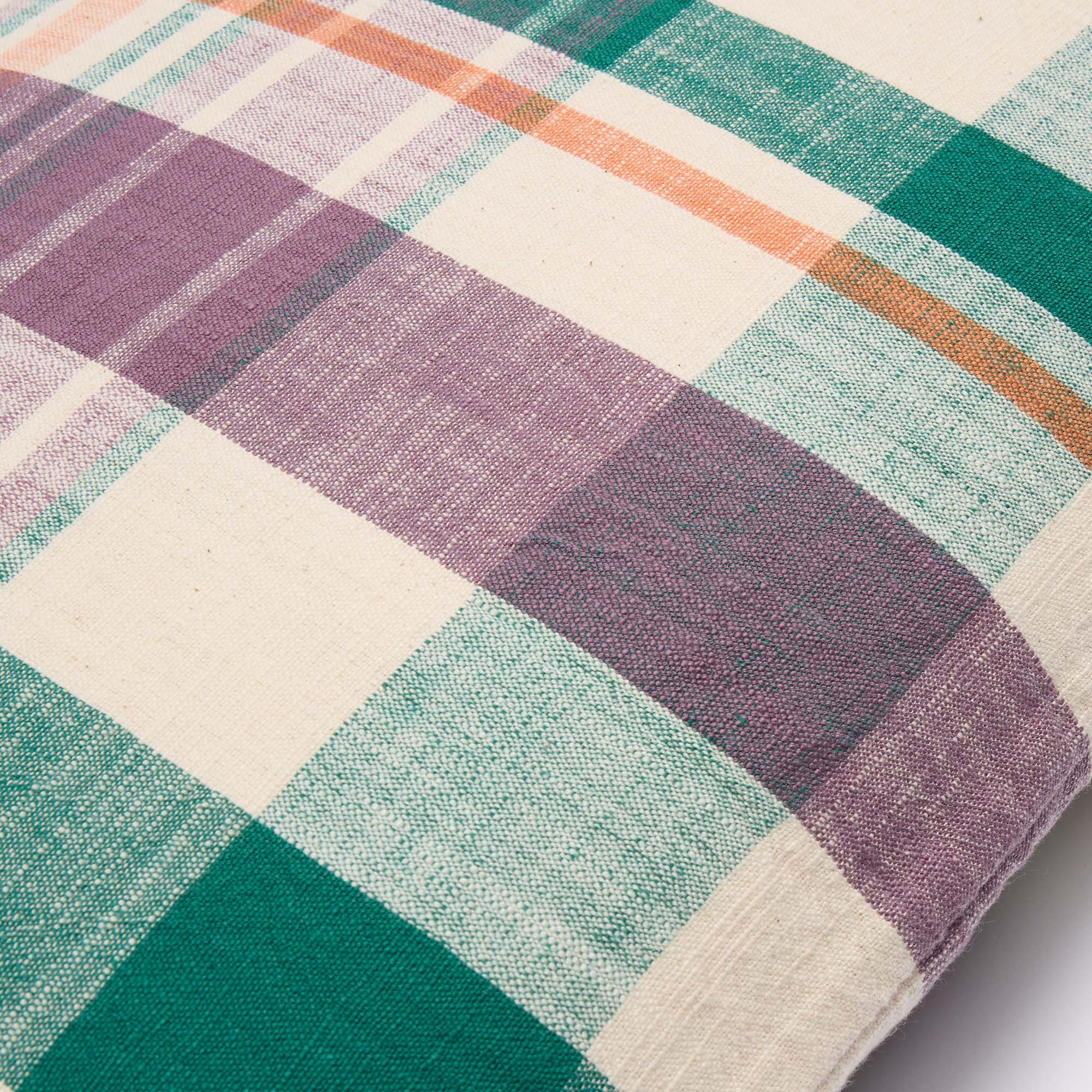 Marabar Cushion Cover Mauve & Green 40 x 60cm
