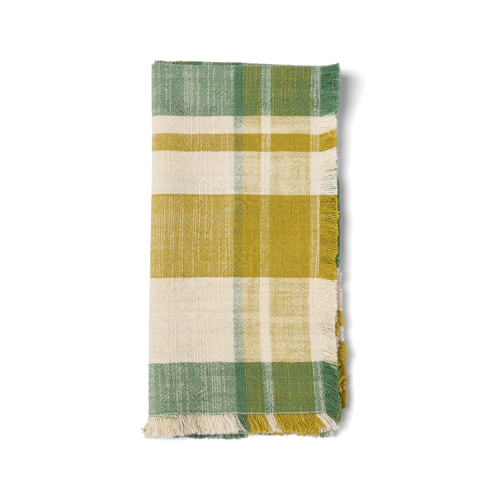 Marabar Napkins Green & Chartreuse 50 x 50cm (Set of 2)