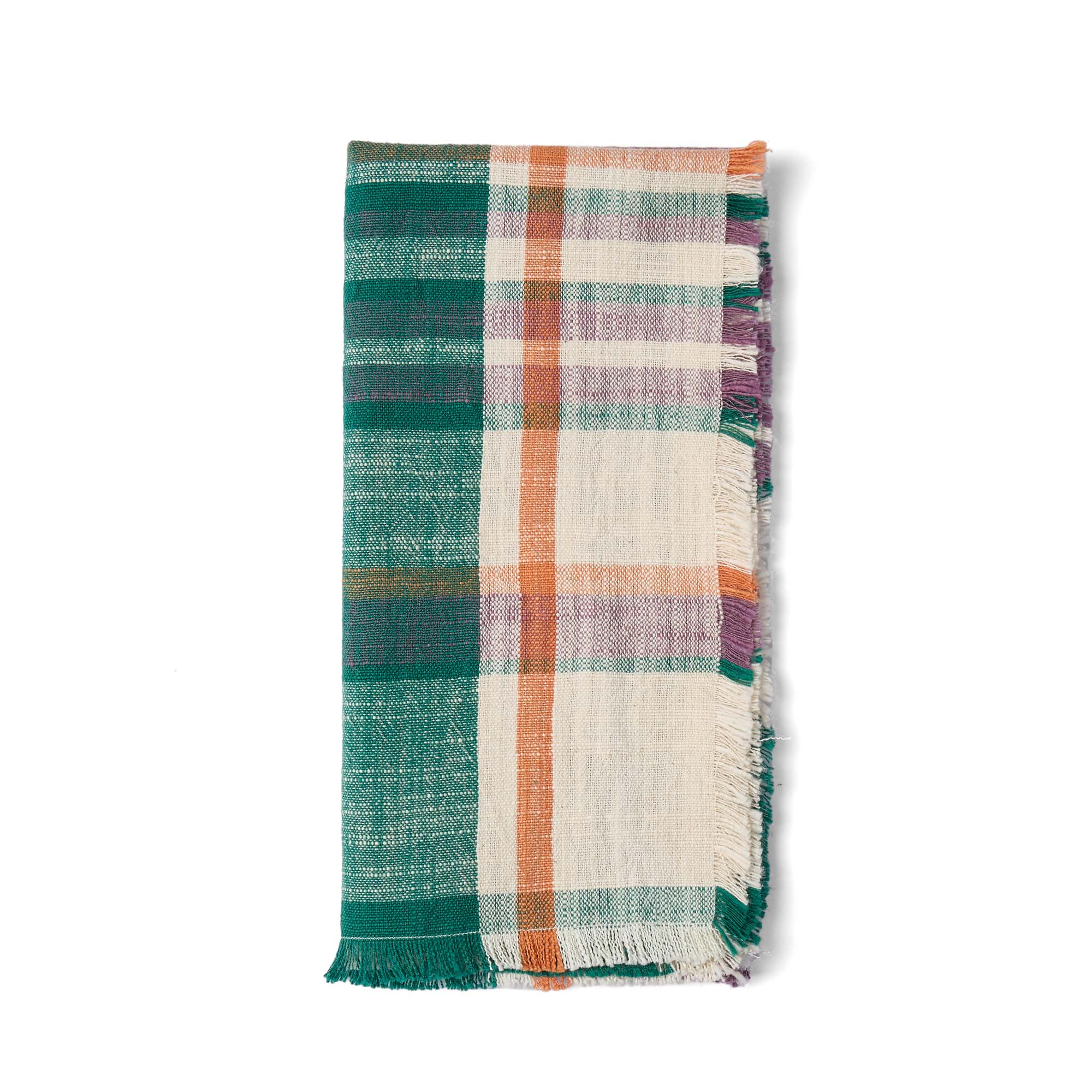 Marabar Napkins Mauve & Green 50 x 50cm (Set of 2)