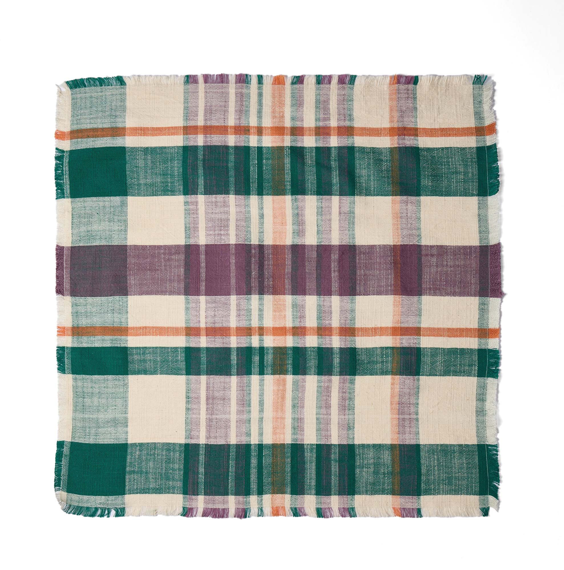 Marabar Napkins Mauve & Green 50 x 50cm (Set of 2)