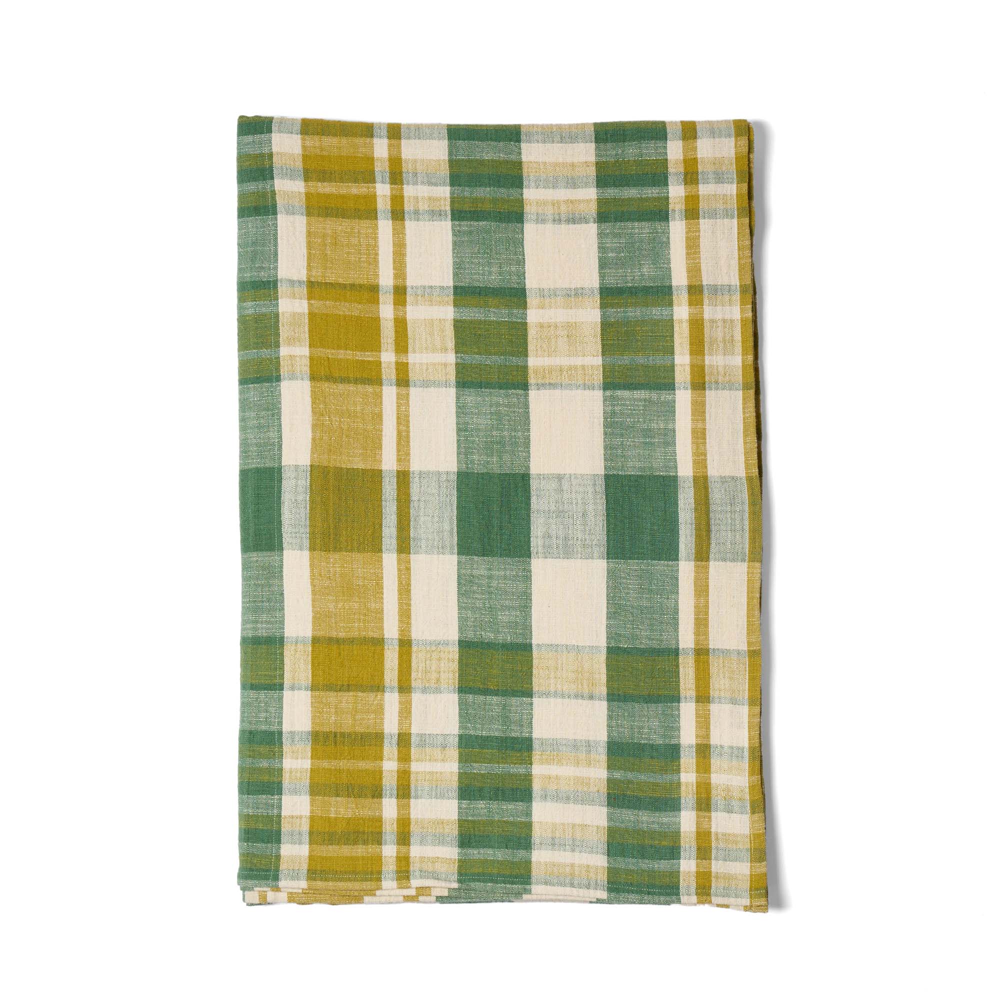 Marabar Tablecloth Green & Chartreuse 170 x 260cm