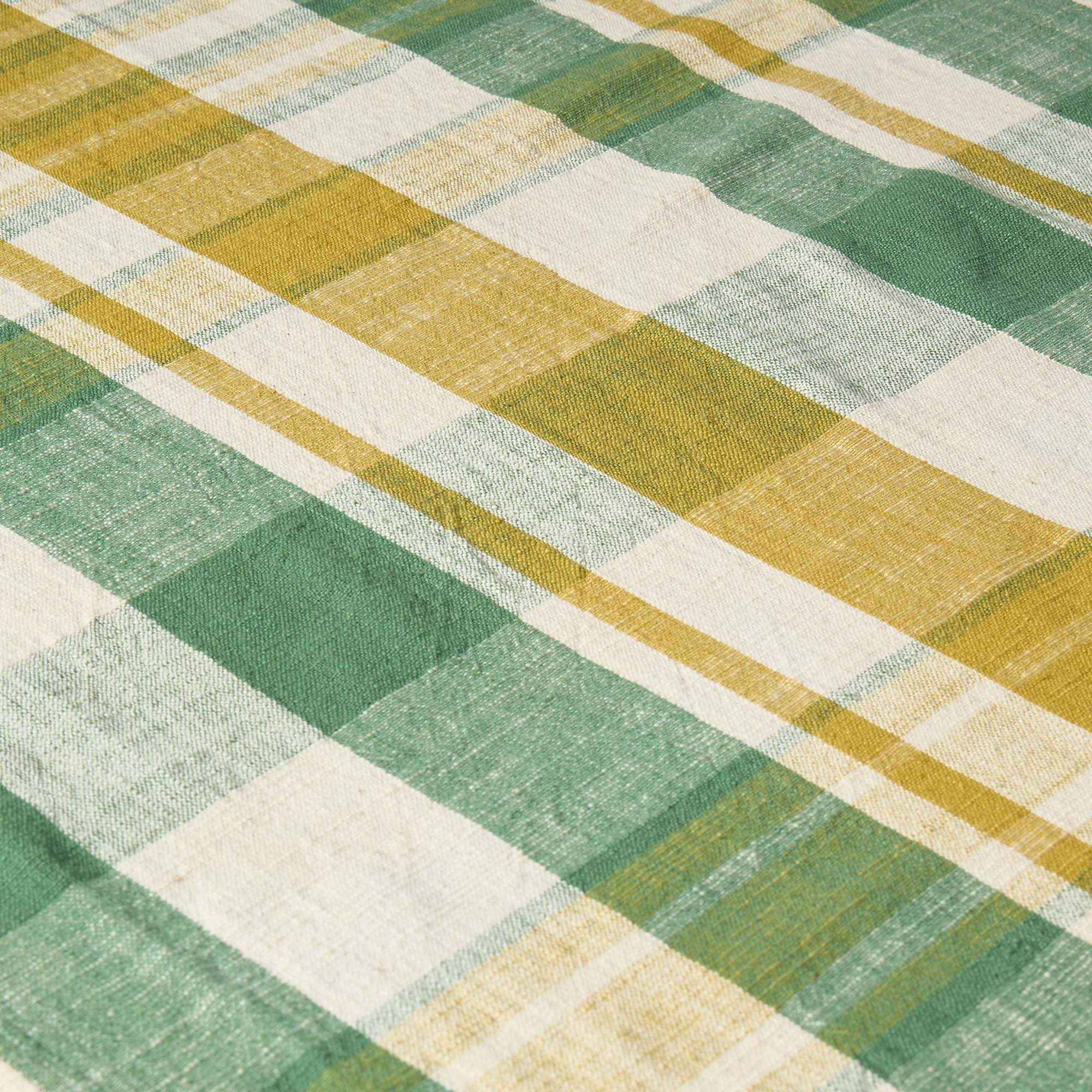 Marabar Tablecloth Green & Chartreuse 170 x 260cm