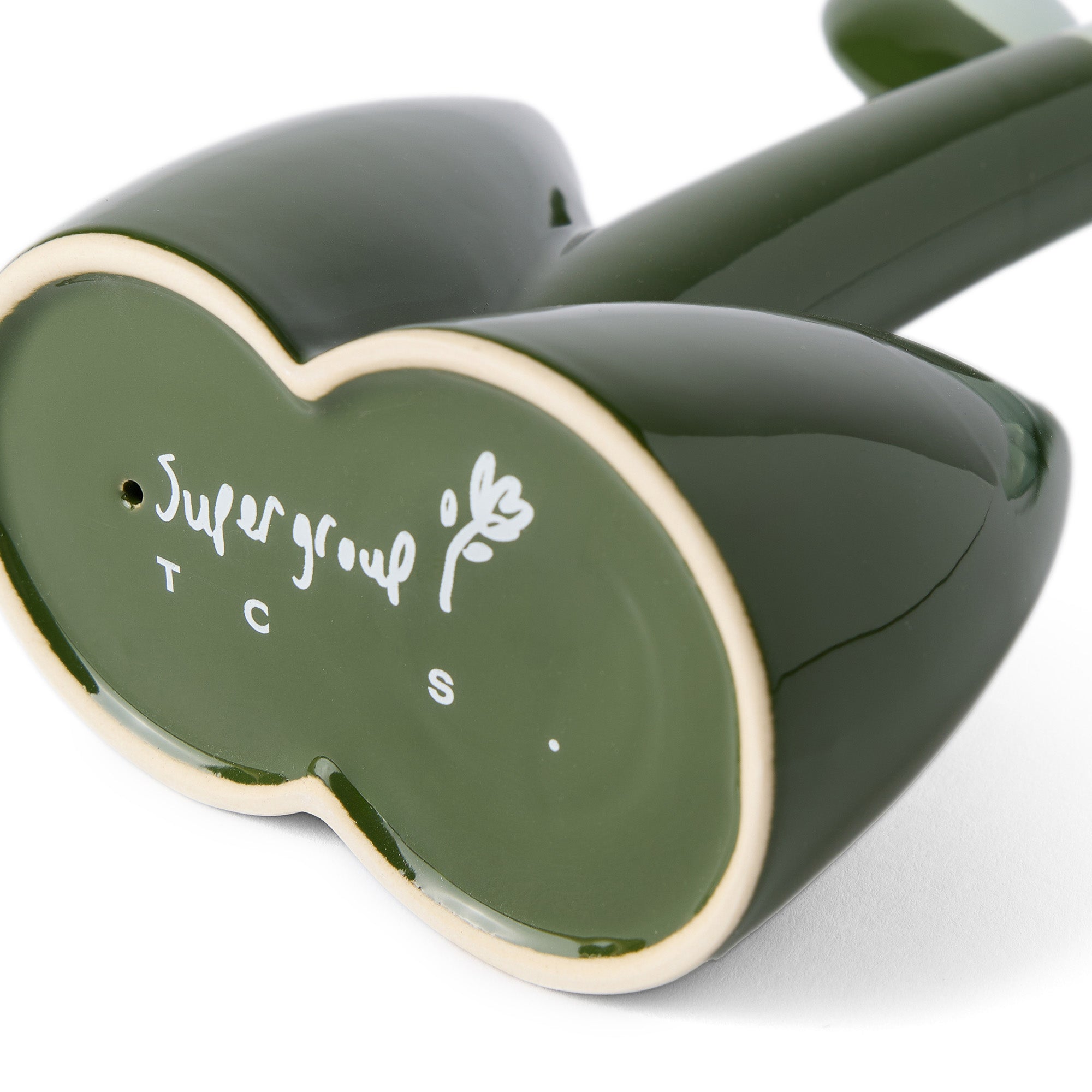 Oddments Flower Dipped Celadon & Green