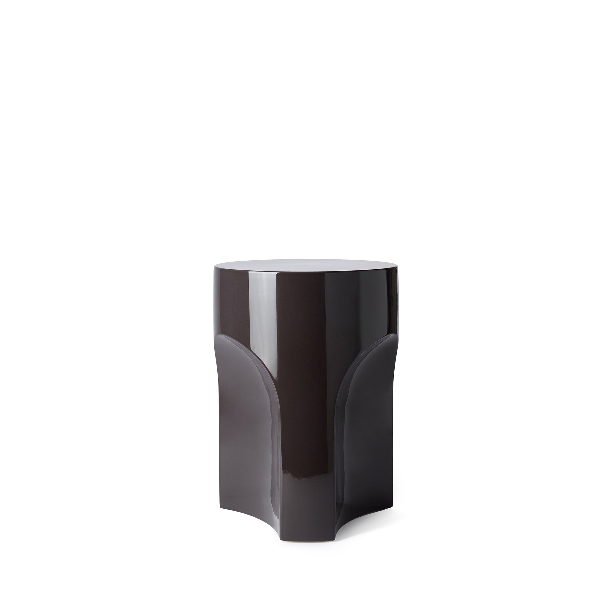 Doric Side Table, Charcoal by The Conran Shop