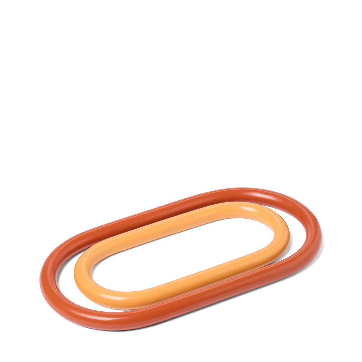 Icon Pill Nesting Trivets Red & Orange (Set of 2)