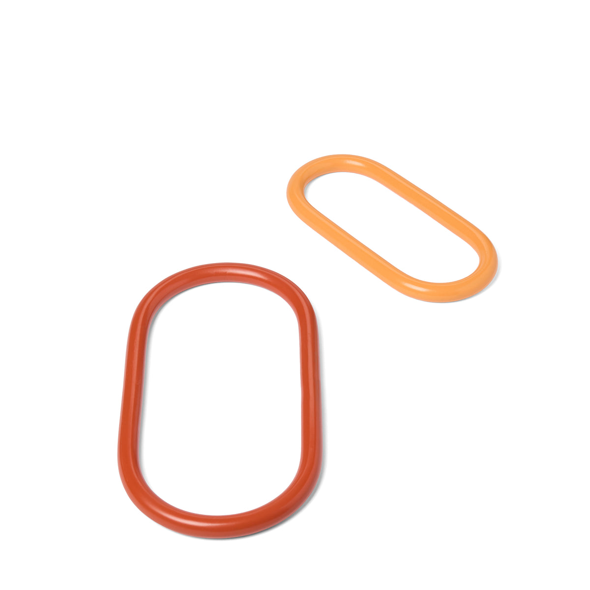 Icon Pill Nesting Trivets Red & Orange (Set of 2)