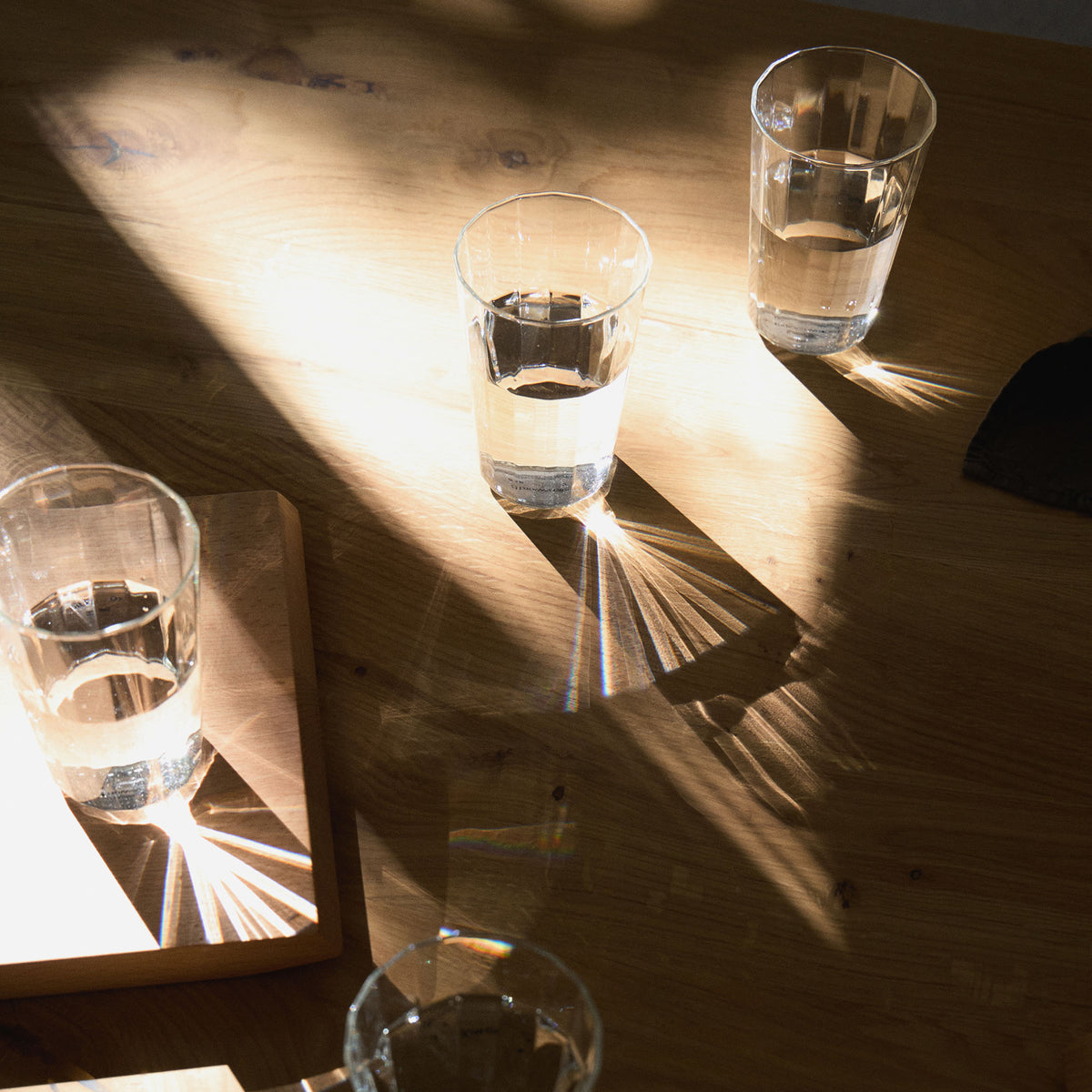 Fade Glass High Ball Clear (Set of 4)