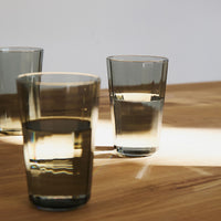 Fade Glass High Ball Smoke (Set of 4)