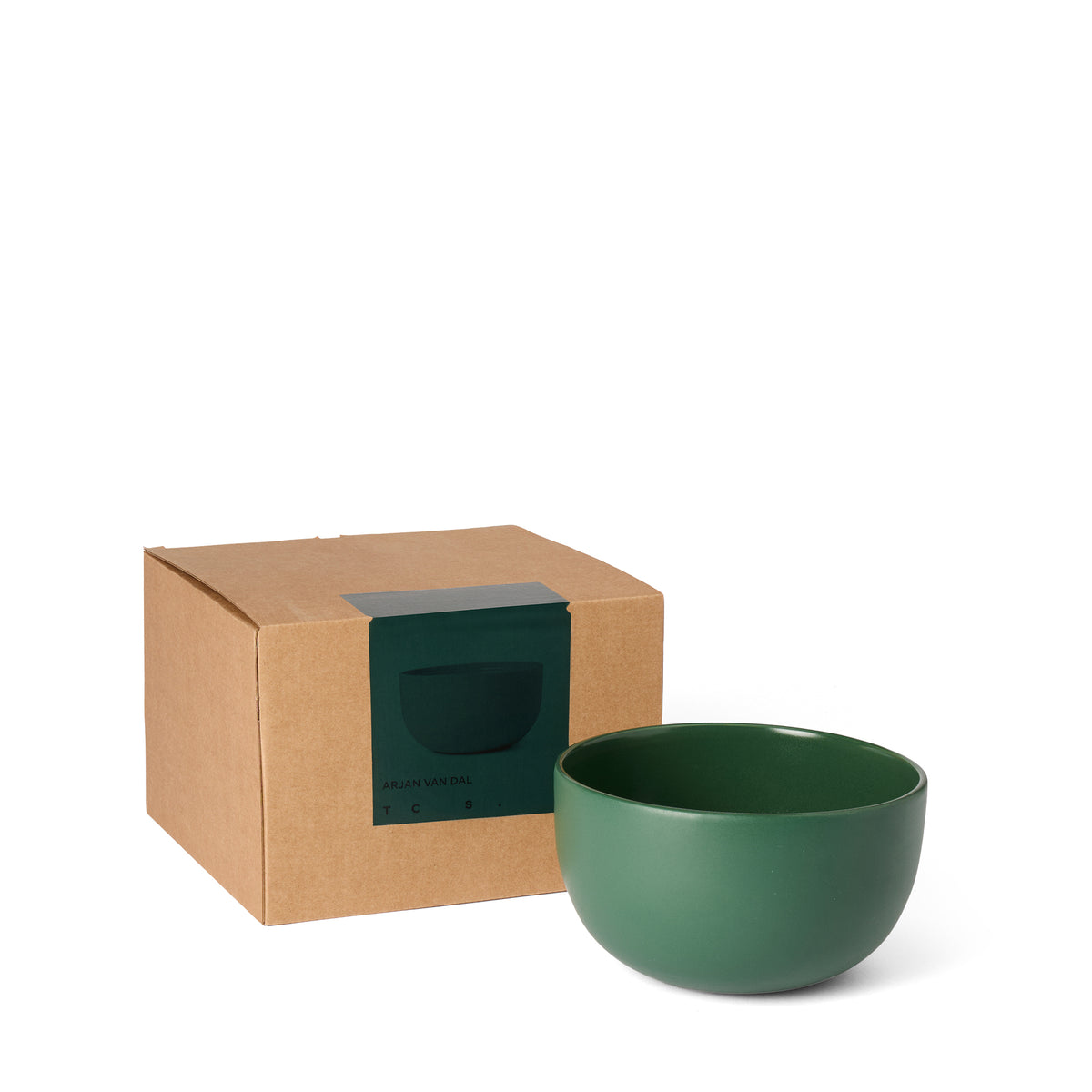 Uri Bowl Forest Green