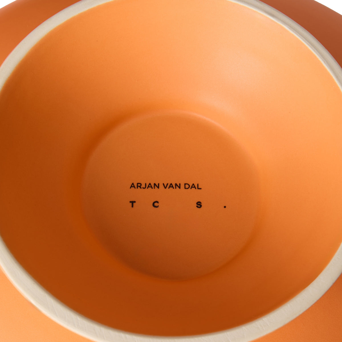 Yip Footed Bowl Orange