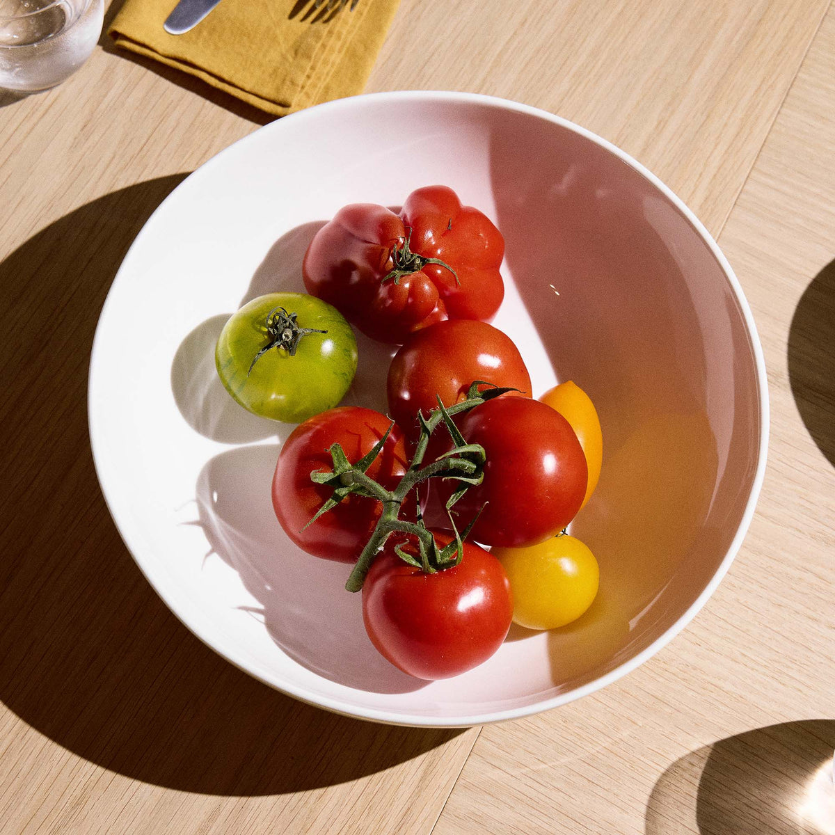 Arc Bone China Serving Bowl White 30cm