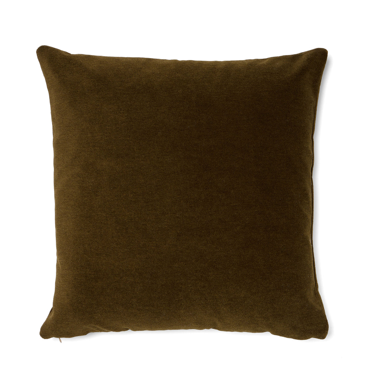 Otto Cushion Alpaca Velvet Olive 59 x 59cm