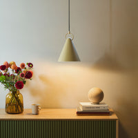 Nola Pendant Butter Yellow 22cm