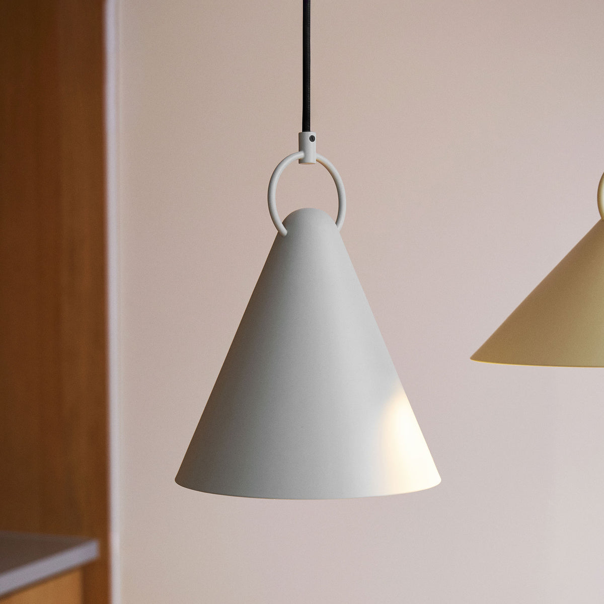 Nola Pendant Blue Grey 22cm