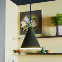 Nola Pendant Dark Olive 22cm
