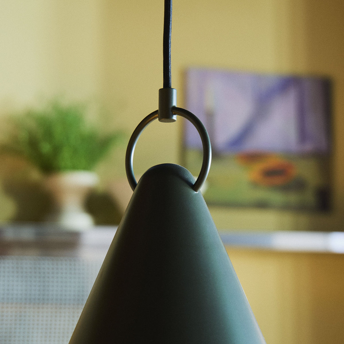 Nola Pendant Dark Olive 22cm