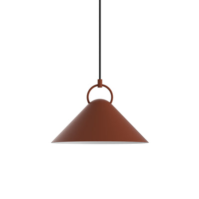 Nola Pendant Brick Red 30cm
