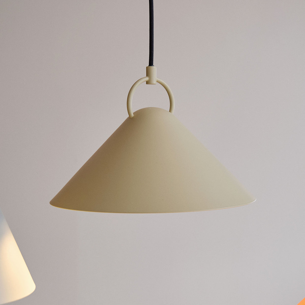 Nola Pendant Butter Yellow 30cm