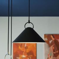 Nola Pendant Dark Olive 30cm