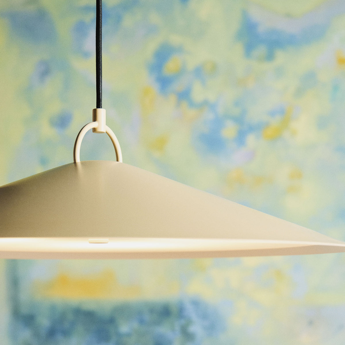 Nola Pendant Butter Yellow 56cm