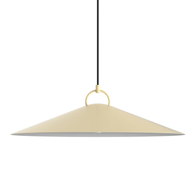 Nola Pendant Butter Yellow 56cm