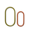 Icon Pill Nesting Trivets Green & Pink (Set of 2)