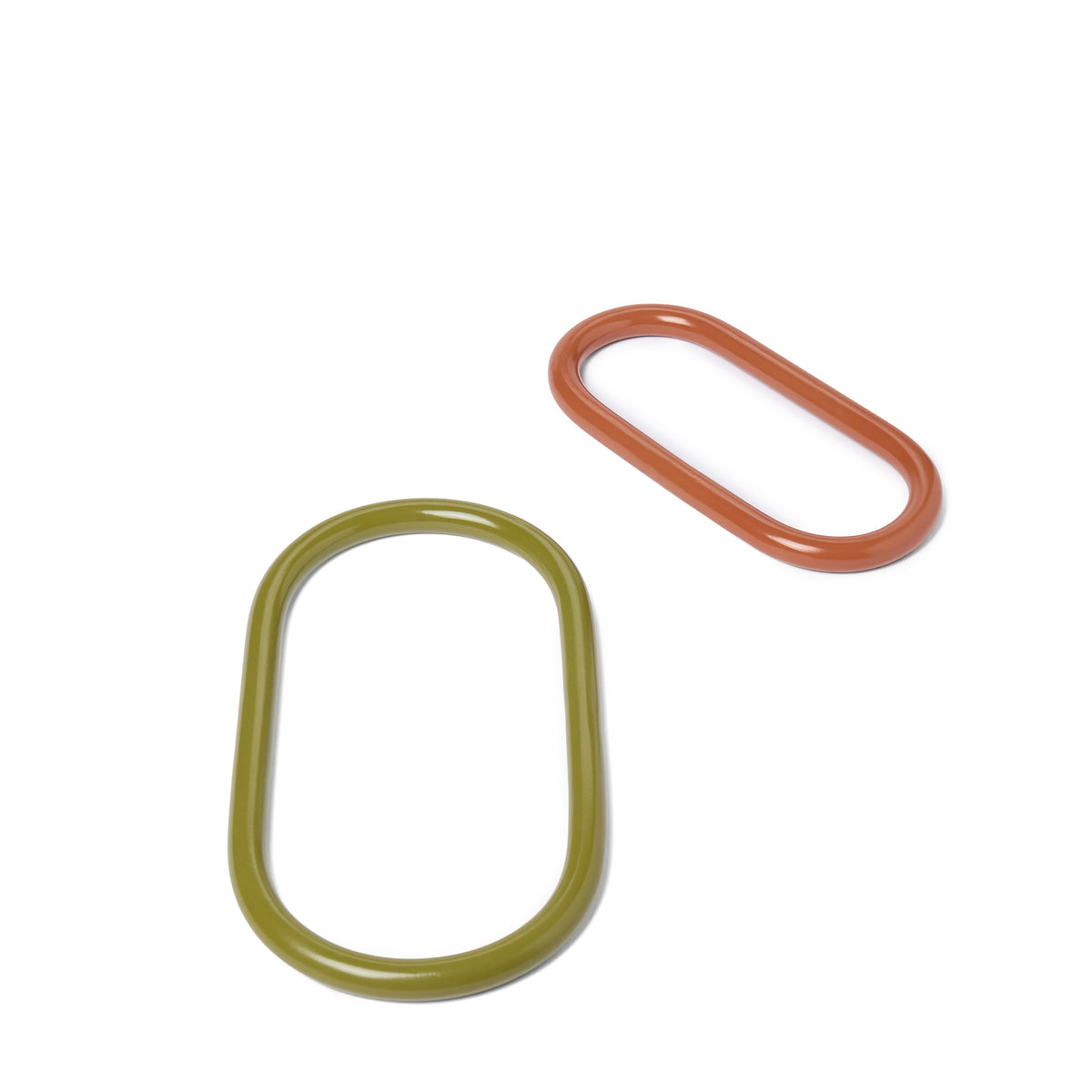 Icon Pill Nesting Trivets Green & Pink (Set of 2)