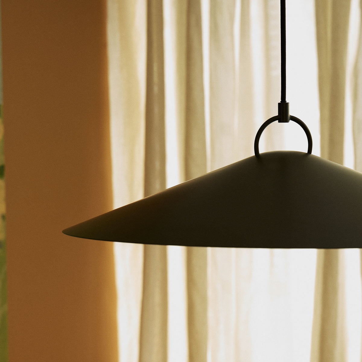 Nola Pendant Dark Olive 56cm