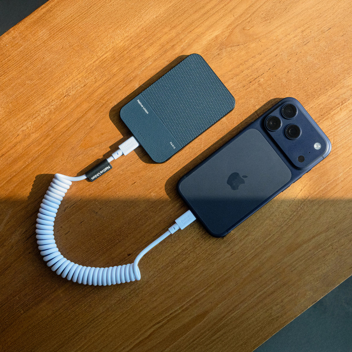 Pop Cable 1.2M 60W Azur